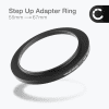 CELLONIC 55mm to 67mm Step Up Ring – Lens Filter & Hood Stepping Up Adapter Ring Mount Adapter for Canon, Nikon, Sony, Fuji, Olympus Camera Lenses