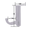 Soporte de auriculares / gancho para auriculares y auriculares, auriculares, auriculares Bluetooth: adecuados para superficies lisas, monitor, mesa, pantalla