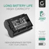 2x Batteri for FujiFilm GFX100S, GFX 50S II, FujiFilm X-T4, X-T4, X-T4, X-H2S, X-H2, X-H2 Kameraer 2000mAh + Lader fra subtel