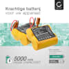 2x Batterij compatibel met Panasonic - BR-CCF2TH, BR-CCF2TE 5000mAh vervangende accu reservebatterij extra energie