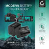 2x Batteri for Sony FDR-AX33, HDR-CX625, HDR-CX250, HDR-PJ620, FDR-AX100, HDR-CX270, HDR-CX260 Kameraer 2050mAh fra CELLONIC