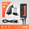 Lader for Acer Aspire One ZG5,D255,722,D270 / Dell Inspiron Mini 10,12 - Charger 19V 30W Ladekabel 2.6m Strømforsyning Bærbar Laptop LiteOn PA-1300-04