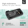 Batteri for Motorola XPR 7550, 3300, 3500, 7350, 7380, 7580, APX4000 and APX4000Li, APX2000, APX3000 7.4V 2300mAh Lithiumion fra CELLONIC