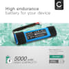 Batteri for 5000mAh fra CELLONIC