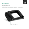 CELLONIC® Zoeker oogschelp: Eyeshell vervanging/ reserve opzetstuk compatibel met Nikon D3000 D3100 D3200 D40x D50 D5100 D5200 D60 D70s Eyecup Viewfinder camera oculaire bescherming tegen strooilicht