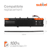 Batteri for Dell XPS 15 9530, XPS 15 9550, Precision 5510, 4GVGH, 1P6KD, 01P6KD 5500mAh 11.4V fra subtel