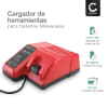 CELLONIC Cargador Milwaukee 14.4V-18V - Cargador rápido 3A de baterías de ion de litio, Repuesto para cargadores 48-11-1811, 48-59-1812, 48-11-1815