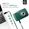 Câble 8 Pin Camera Mini USB B de 1.5m pour appareil photo General Imaging E840s E850 E1030 E1035 E1040 E1050TW E1050 E1235 transfert de données noir PVC