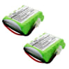 2x subtel® MRK5002c, MRK5002, MRK5006A batteri för Robomow RL2000, RM400, RL555, RM200 trådlösa verktyg med 12V, 2000mAh och NiMH