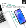 Cable USB para Honor 20 / 20 Pro / 8A (2020) / 9X / 9X Pro - Cable de Carga y Datos 1m 3A blanco PVC