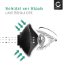 CELLONIC® Sucher Augenmuschel : Okularmuschel Ersatz für Canon EOS Universal 18mm Okular Augen Muschel, Kunststoff Viewfinder Eye Cup, Kamera Blendschutz für View Finder Display, Camera Eyepiece