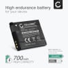 Batteri for Canon PowerShot A2200, PowerShot A3000 IS, 3100 IS, 3150 IS, 3200 IS, 3300 IS, 3350 IS - NB-8L (700mAh) reservebatteri