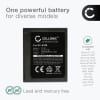 1x Batteri till Acer DC800 DC1000 CP-8531 CR-8530 Minox DC 1011 DC 1022 DC 8111 DC 8122 02491-0028-01 BT.8530A.001 02491-0028-01 DS-8330 (1250mAh, 3.7V) från CELLONIC