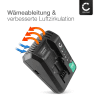 CELLONIC® Black und Decker 18V Ladegerät für Li-Ion Lithium Ion Akkus - Schnellladegerät 2.5A BDCAC202B Ersatz Akkuschrauber Ladegerät