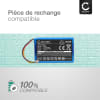 Batterie BTY00009, FPS16020002419 800mAh pour terminal de paiement Ingenico LEC-V03.00-0242 Vital Act 3S