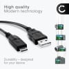 14 Pin Connector til USB A kamerakabel for Panasonic Lumix DMC-TZ7, DMC-GH2, DMC-FZ100 hurtigladende datakabel K1HY08YY0031, svart, PVC, 1.5m fra CELLONIC