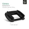 CELLONIC Øyemusling for Pentax K-30 K-5 K-5 II IIs K-50 K-500 K-7 K-70 – EP-FR Silikon Erstatning, Antirefleks EVF Øyestykke, Søkerdeksel, Beskyttelseshette