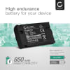 Battery for Panasonic KX-TG5431, -TG5432, -TG5439, -TG5453, -TG5471, -TG5571 - 850mAh HHR-P104,Type 29 Battery Replacement Cordless Phone DECT IP