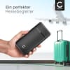 CELLONIC® USB Powerbank mit 10000mAh und 4 USB Ports - mobiles Ladegerät, Externer Akku, Schnellladegerät + High Speed USB-C Kabel