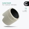 ET-86 White Kamera Solblender for Canon EF 70-200mm f/2.8L IS USM – Plast Bajonett Solblender fra CELLONIC