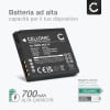 Batteria per Panasonic Lumix FS62, FS10, FS7, FT1, FS30, FX60, FS11, FS6, FT2, FT3, FT4, DMW-BCF10 700mAh , marca CELLONIC, ricambi di lunga durata per macchine fotografiche e videocamere