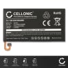 CELLONIC® EB-BA320ABE, GH43-04677A mobilbatteri för Samsung Galaxy A3 (2017 - SM-A320 / SM-A320F) med 3.85V, 2350mAh - ersättningsbatteri med lång batteritid