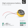 Batteri for Bose SoundSport Pulse, SoundSport Wireless - LIR1654 60mAh reservebatteri