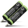 2x Batterie