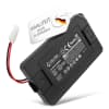1x 2600mAh (met schaal)