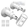 2x Supporto a parete, bianco