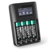 4x AAA Akku + USB Batterieladegerät