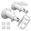 2x Wall Mount, white