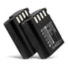 2x 1600mAh