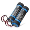 2x LIS1654 2600mAh