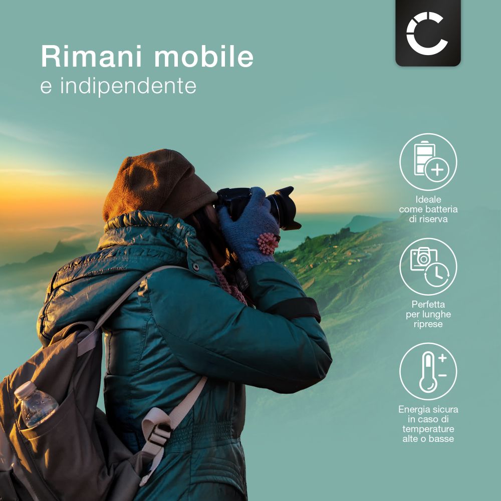 CELLONIC, Batteria per Fotocamera, compatibile con Fuji FinePix J110w, J120, Z100fd, Z20fd, Z10fd (3.7V, 700mAh