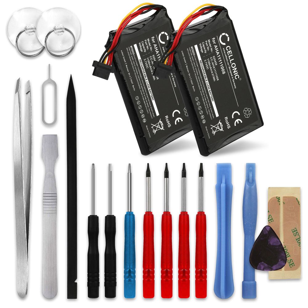 Produktbild von CELLONIC Ersatzakku Für TomTom Go Serie – 1100mAh, 3,6V, Kompatibel Mit Go 6000, 6200, 6250, Etc.