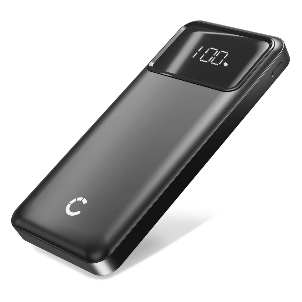 Powerbank 10000mah med LED-display Batteribank USB C, Micro USB 22,5 W PD Power Bank på Fly til iPhone, iPad, Airpods, Galaxy, PSP, Switch, Smartphone, Tablet