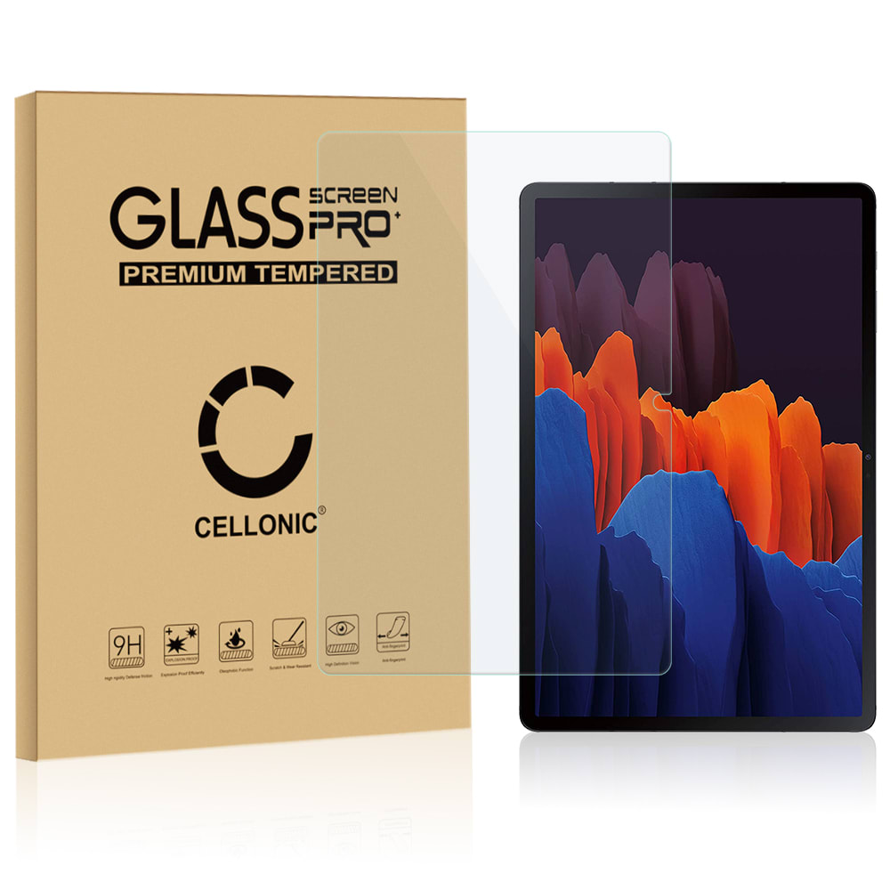 0,33mm Displayskydd för surfplatta / skärmskydd för Samsung Galaxy Tab S7 (SM-T870 / SM-T875) tablet - 2.5D 9H, Full Glue skyddsglas, screen protector
