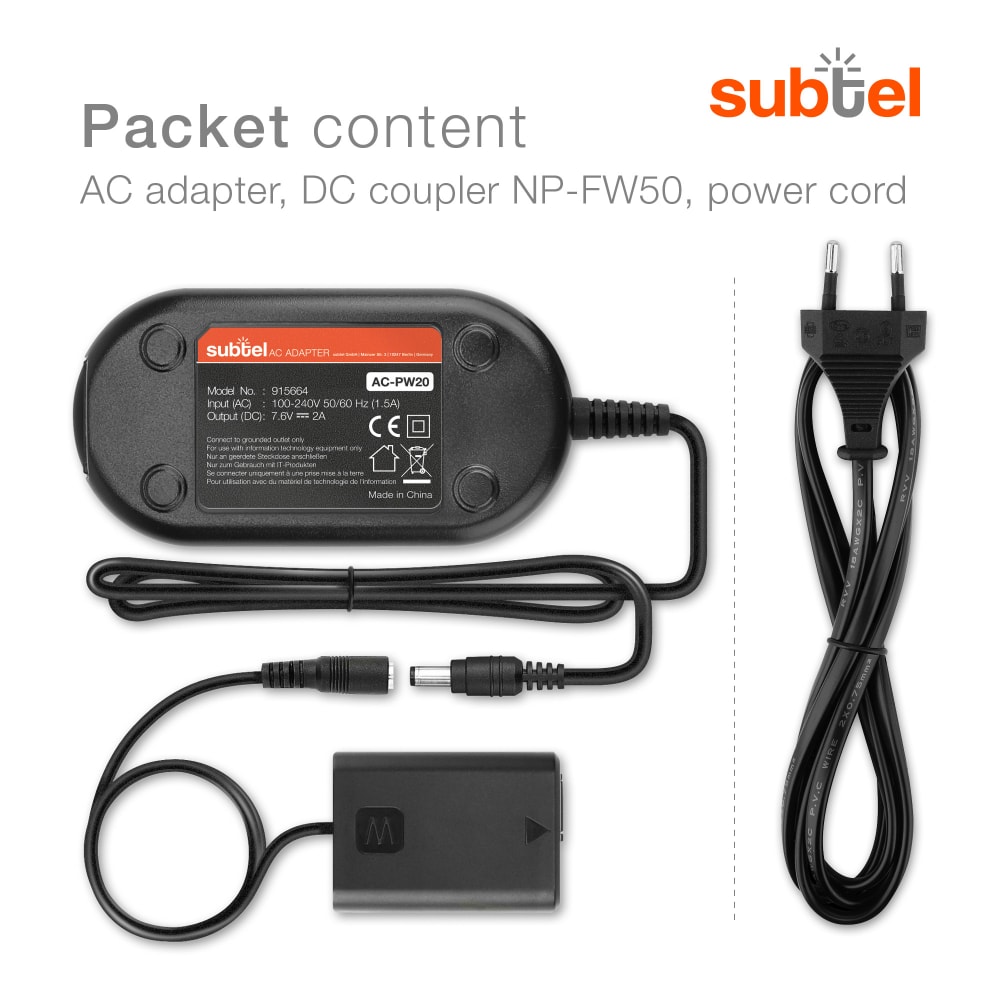 HOSAN NP-FW50 Akku-Set Für Sony Kameras – 2 Akkus + Ladegerät – Hohe Kapazität & USB-Ladung