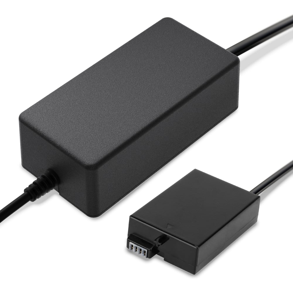 Strømforsyning til Canon EOS 700D, 600D, 550D, 650D, Rebel T5i, T4i, T3i, T2i – AC-adapter (CA-PS700) (ca. 3m ladekabel – 7.4V, 2A, 14.8W) + Strømadapter Kobling () fra CELLONIC