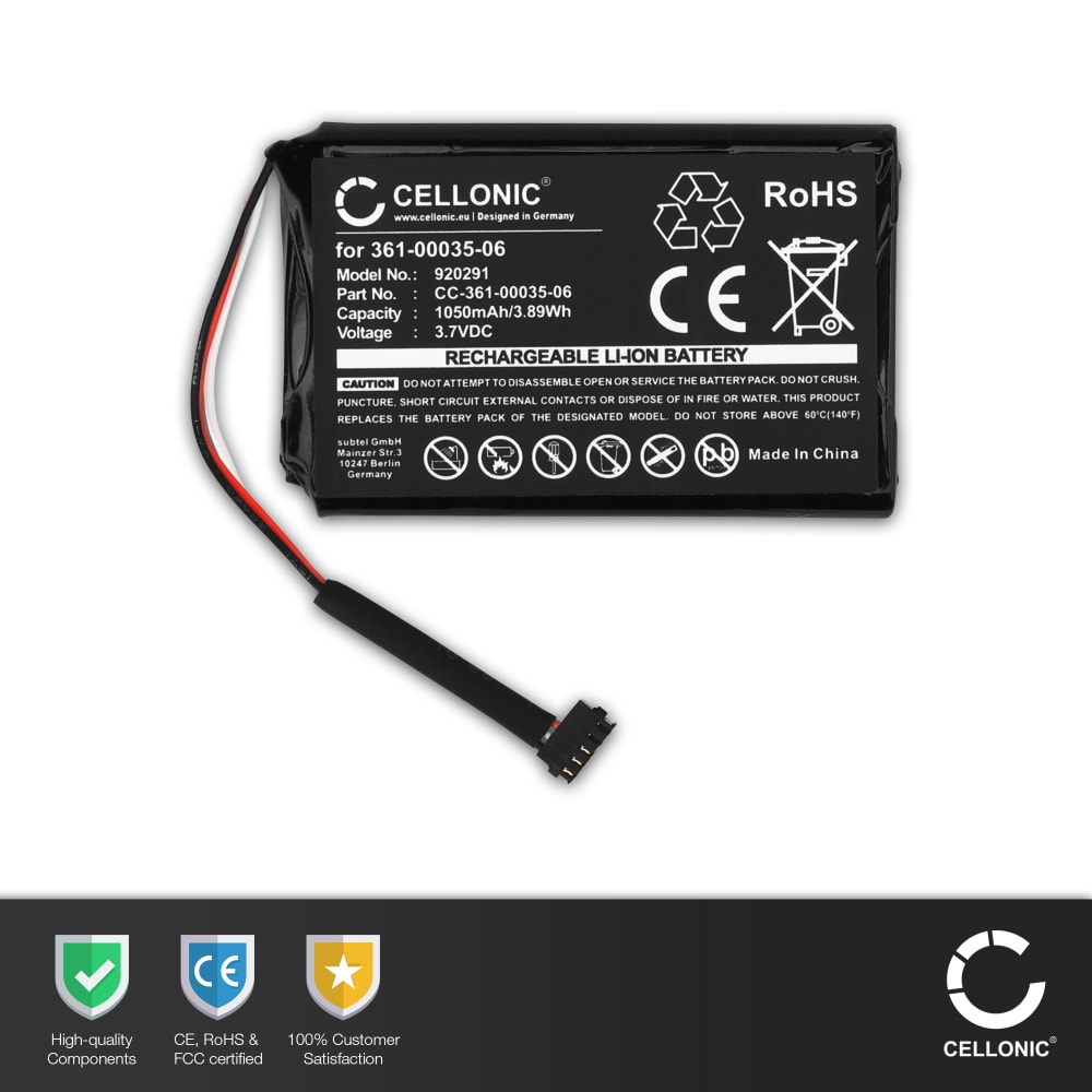 Garmin Approach G8, Edge 1000 GPS Battery 3610003506 DJ04EJ31B05N9