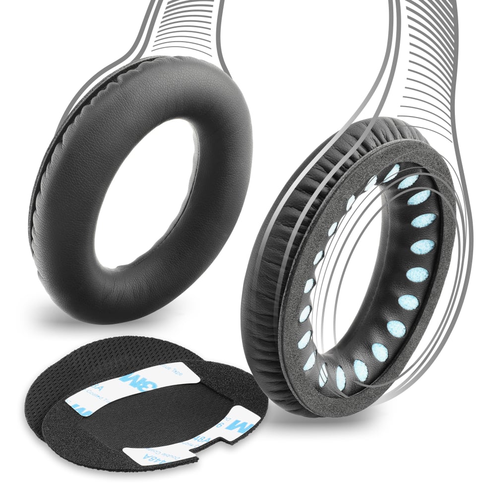 Erstatningsputer kompatibel med Bose AE2, Bose QC15, Bose QC2, Bose QC25