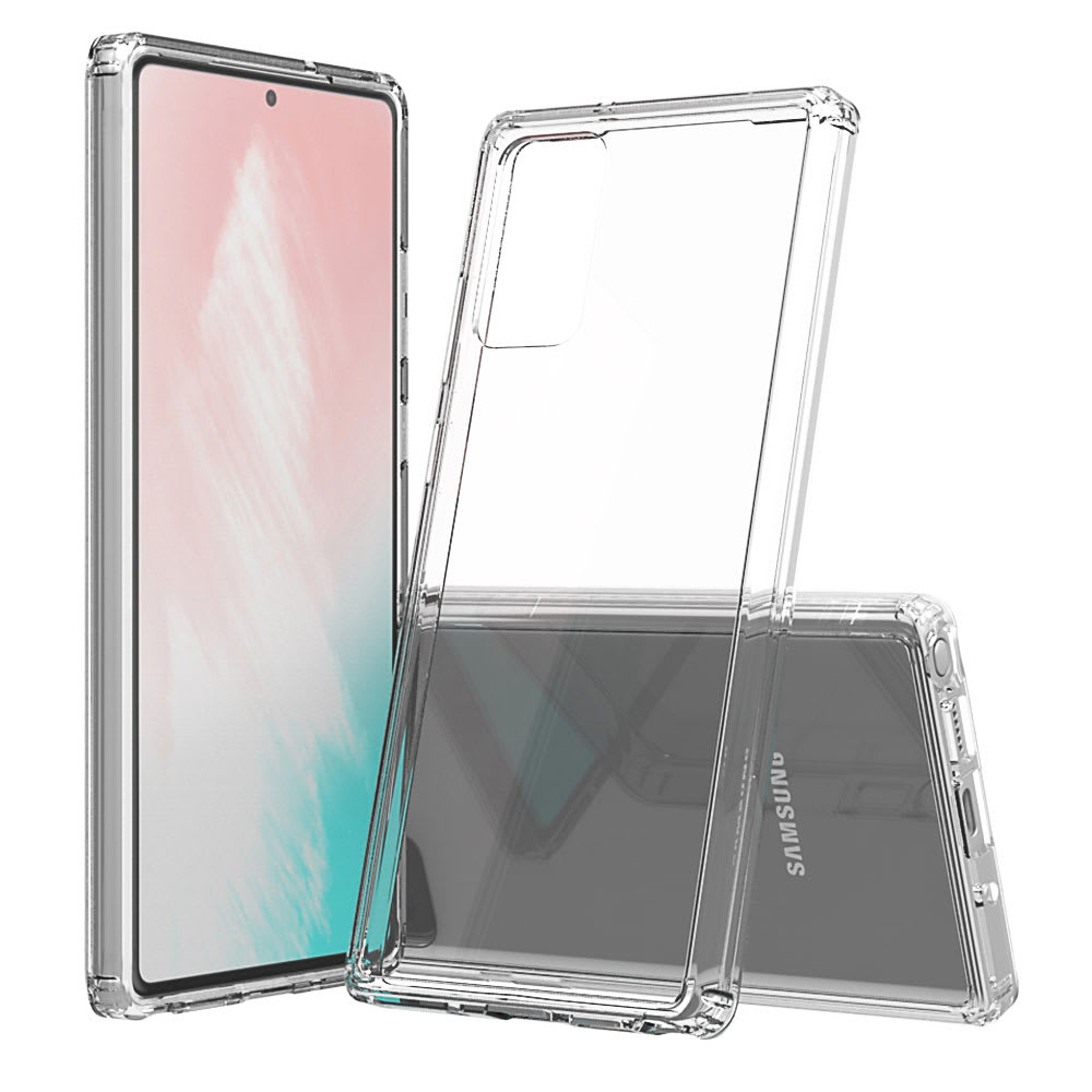Backcover for Samsung Galaxy Note 20 - TPU, Gjennomsiktig lomme, pocket, shell, skal