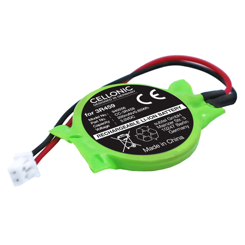CMOS Batteri for Dell Latitude D810 D830 D620 D610 D600 D520 D510 D505 Precision M6300 M4300 M90 200mAh fra subtel