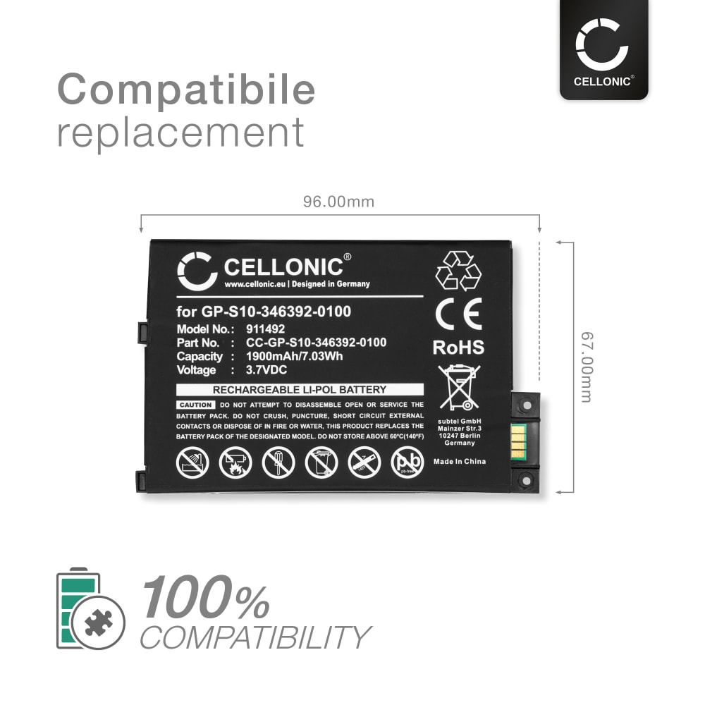 Amazon Kindle 3 Battery GPS103463920100 1900mAh