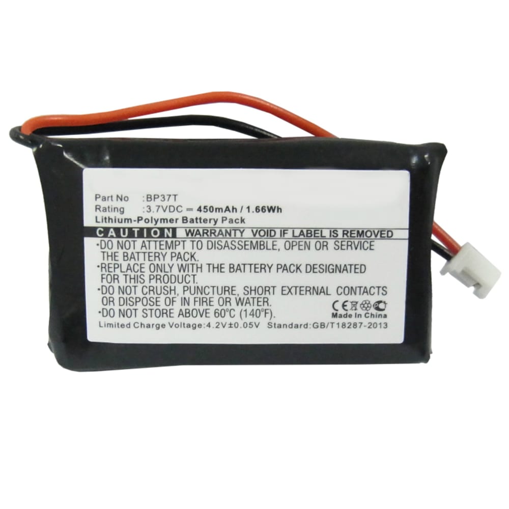 Battery for Dogtra iQ Plus Remote Transmitter (DA210) - BP37T (450mAh) Replacement battery