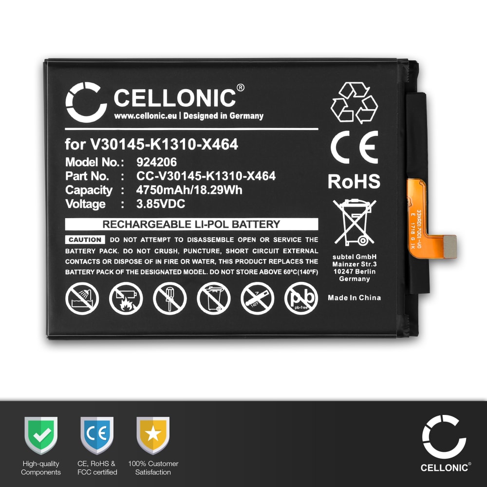 Batterie De Remplacement Pour Téléphone Fixe Gigaset V30145-K1310-X469 - 2000mAh 3.7V Neuf