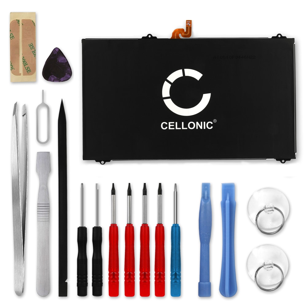 3.8V vervangende accu EB-BT810ABE, EB-BT810ABA  - Tablet batterij voor Samsung Galaxy Tab S2 9.7 (SM-T810, SM-T813, SM-T815, SM-T819) + Toolkit, reparatieset