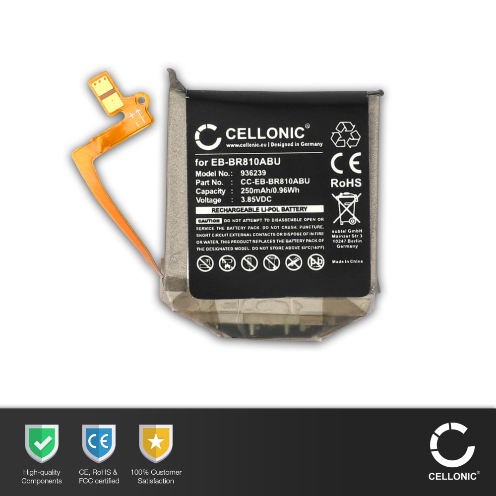 EBBR810ABU Battery for Samsung Galaxy Watch 42mm (SMR810)