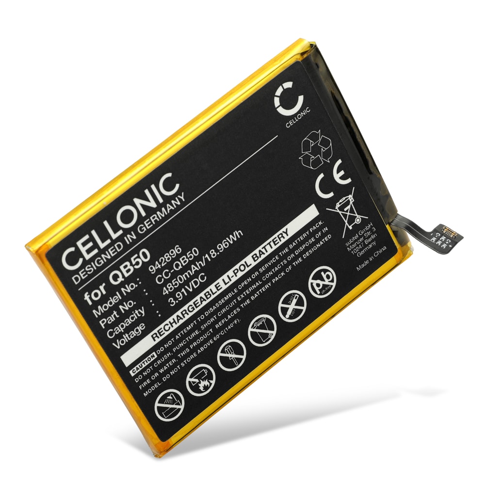 Batteri QB50 for Motorola Moto G84 5G - XT2347 4850mAh fra CELLONIC